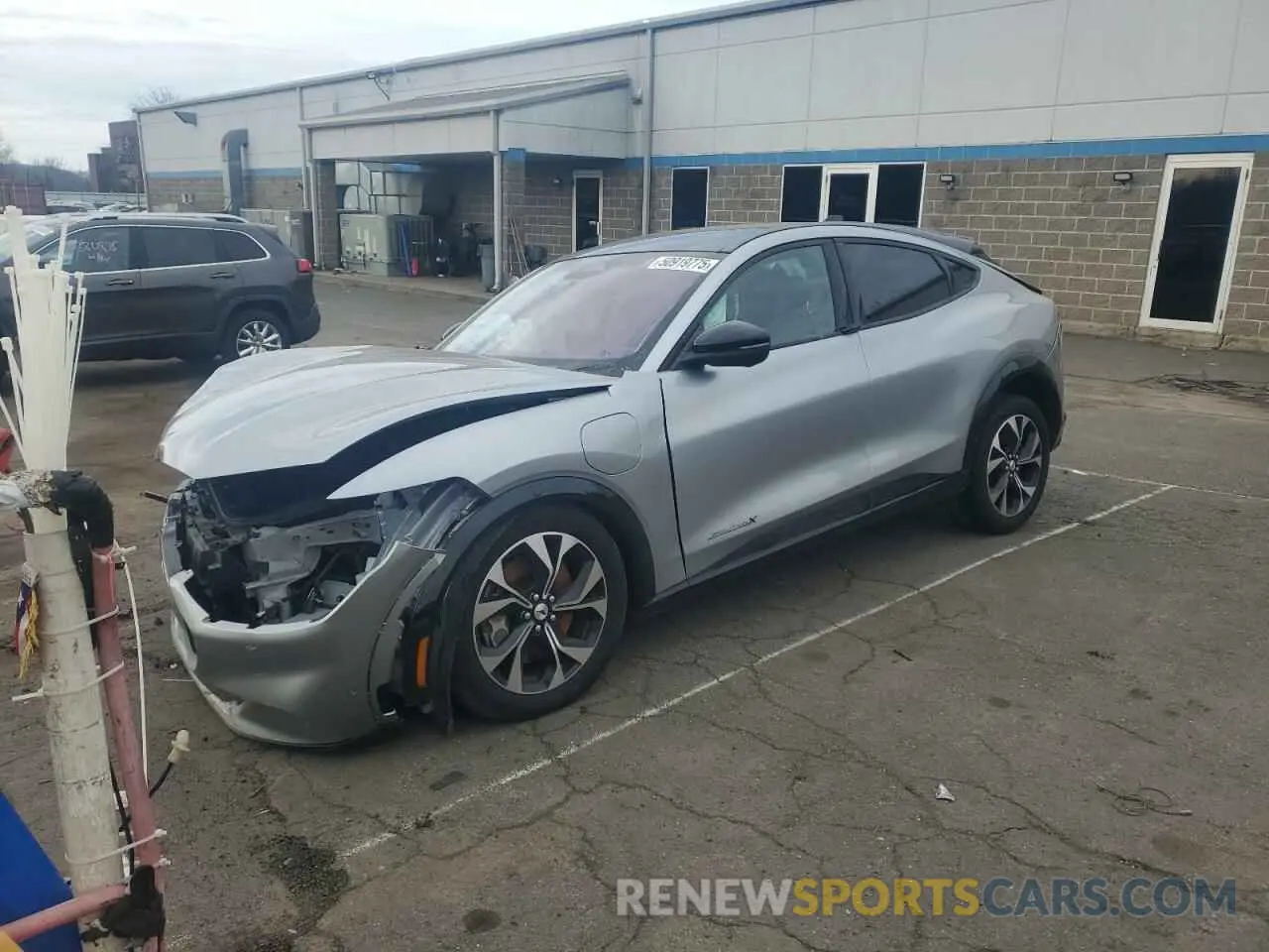 1 Photograph of a damaged car 3FMTK3SU2MMA06616 FORD MUSTANG 2021