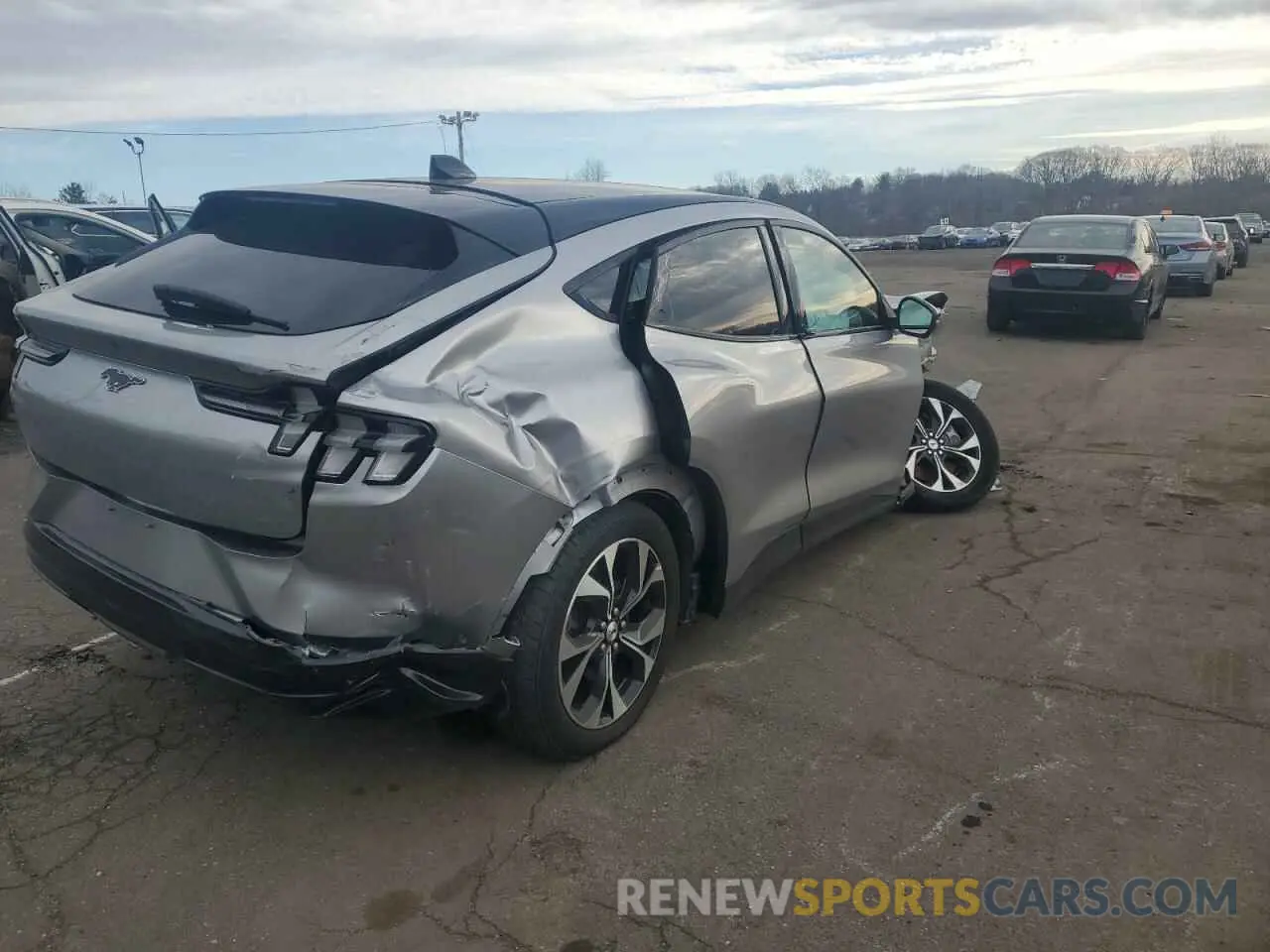 3 Photograph of a damaged car 3FMTK3SU2MMA06616 FORD MUSTANG 2021