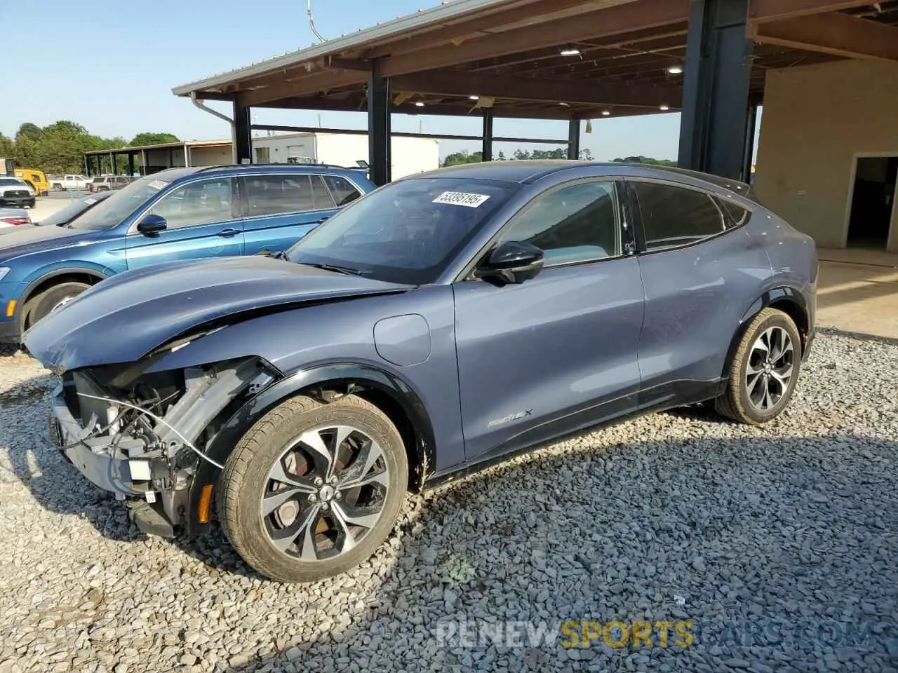 1 Photograph of a damaged car 3FMTK3SU2MMA27515 FORD MUSTANG 2021