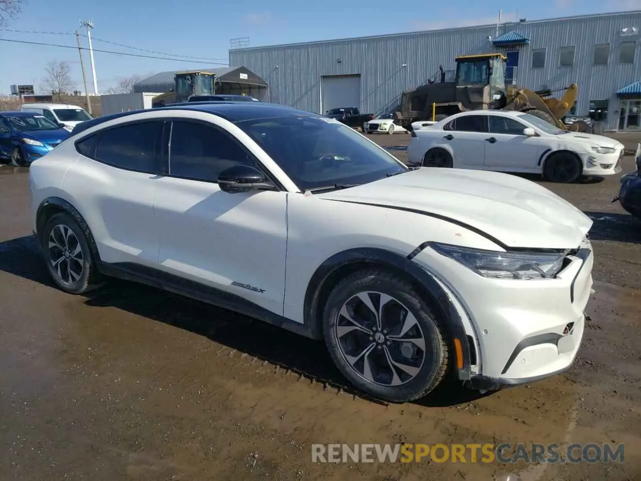 4 Photograph of a damaged car 3FMTK3SU3MMA30715 FORD MUSTANG 2021