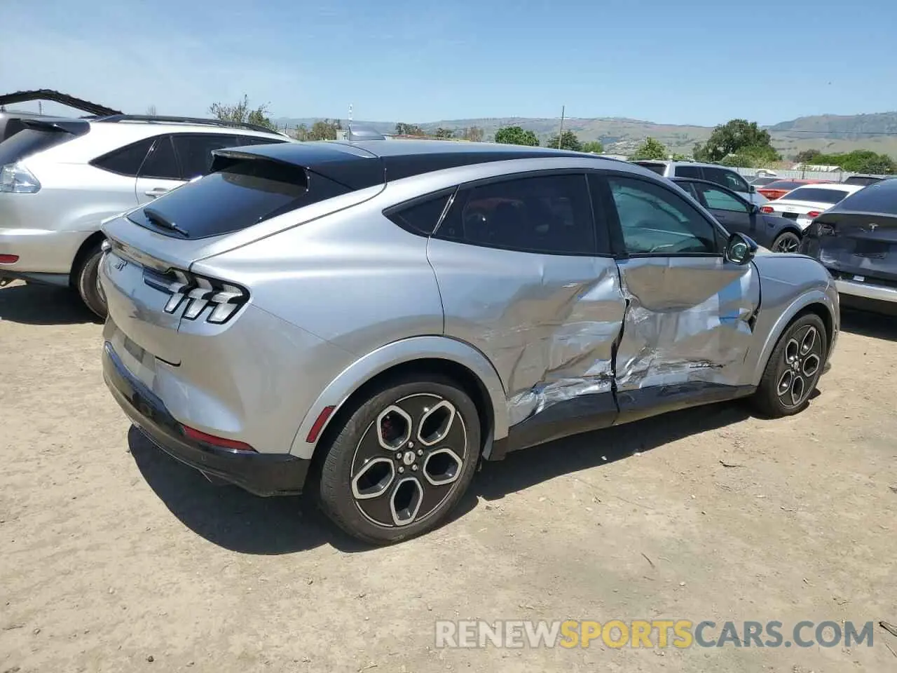 3 Photograph of a damaged car 3FMTK4SE0MME04194 FORD MUSTANG 2021
