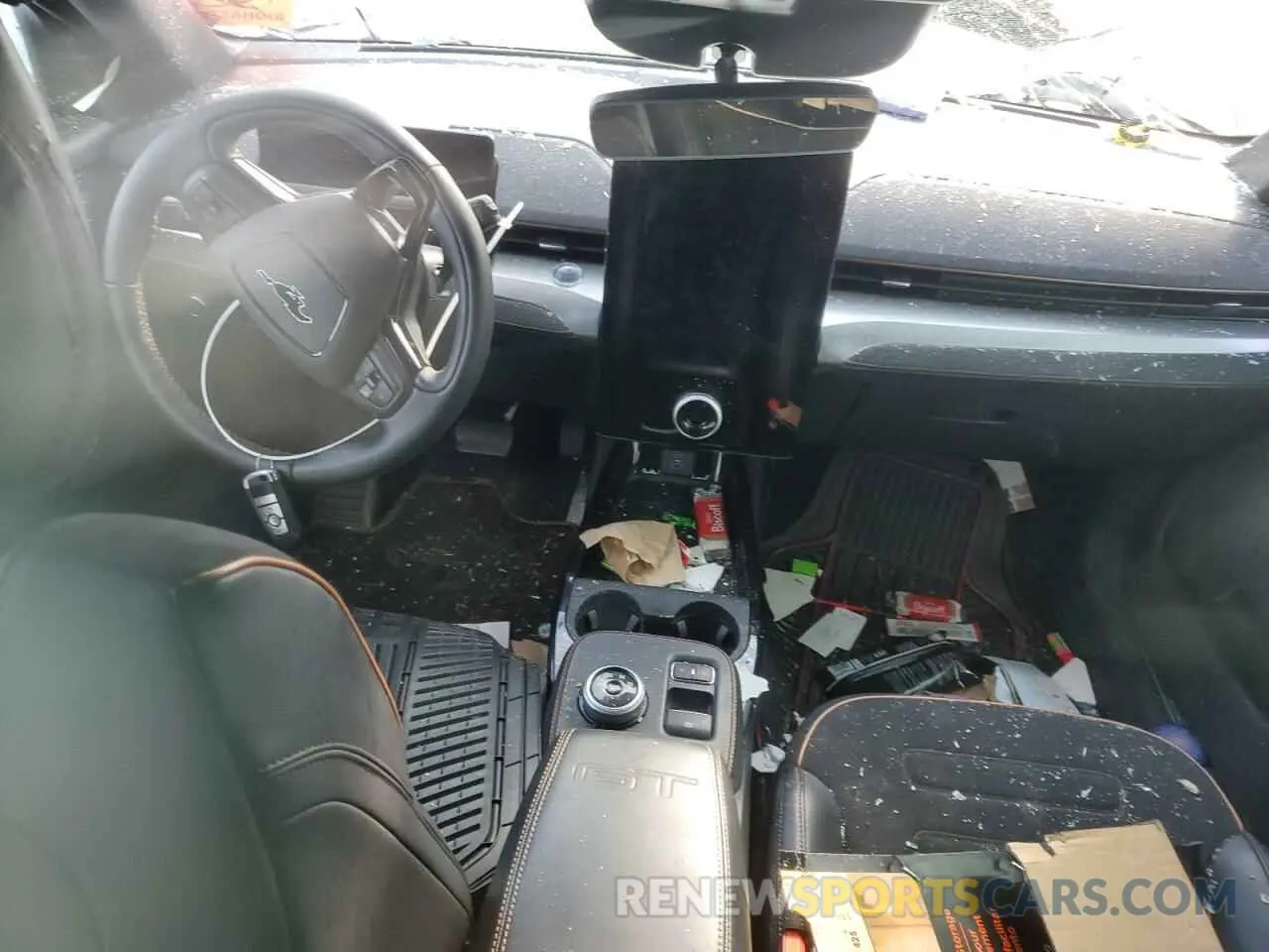 8 Фотография поврежденного автомобиля 3FMTK4SE2MME01250 FORD MUSTANG 2021