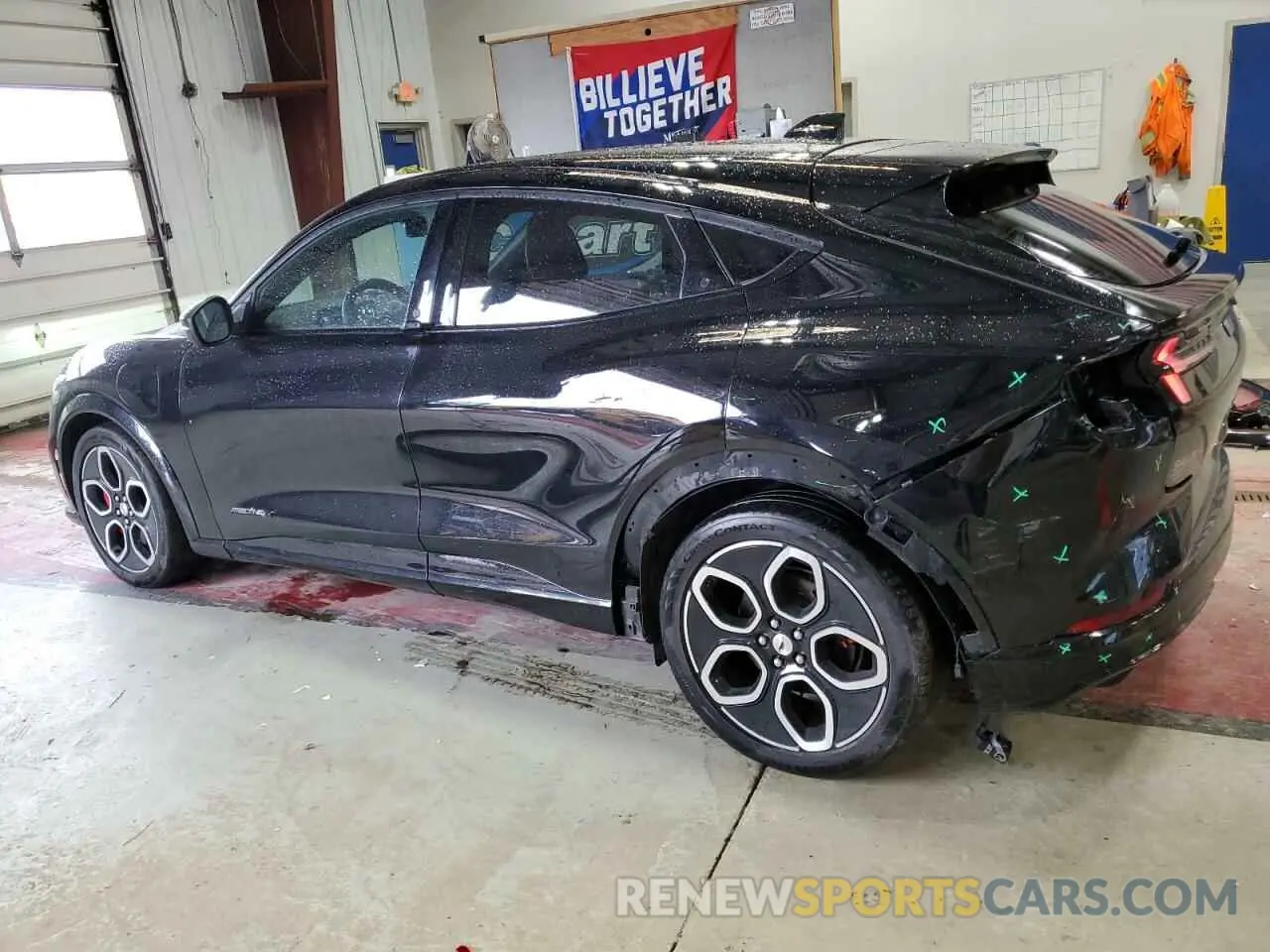 2 Photograph of a damaged car 3FMTK4SE6MME00831 FORD MUSTANG 2021
