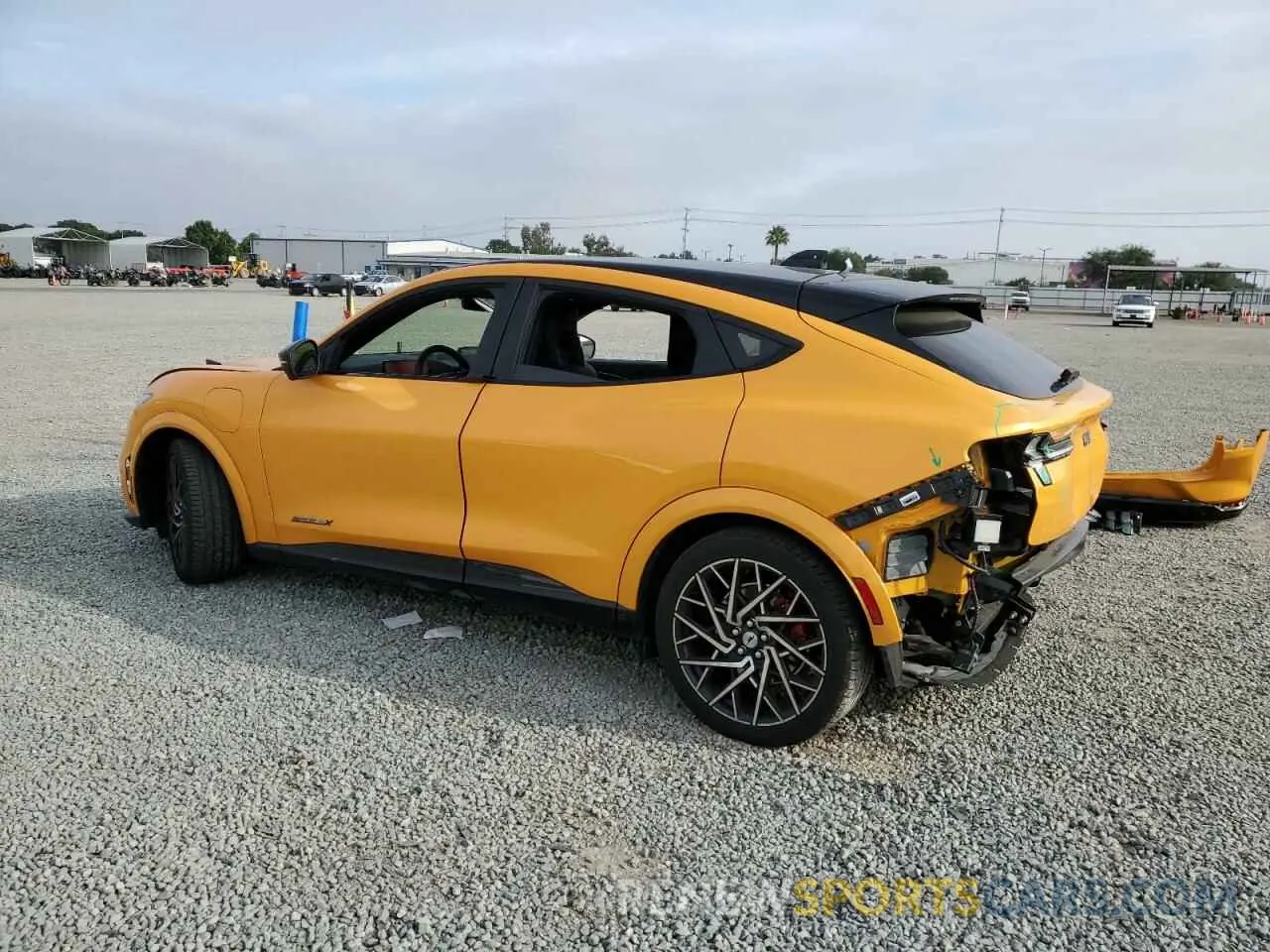 2 Photograph of a damaged car 3FMTK4SX9MME03482 FORD MUSTANG 2021