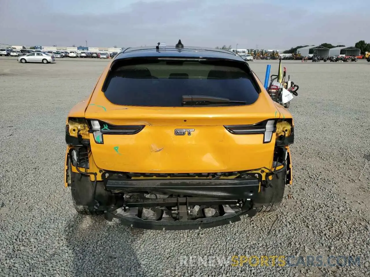 6 Photograph of a damaged car 3FMTK4SX9MME03482 FORD MUSTANG 2021