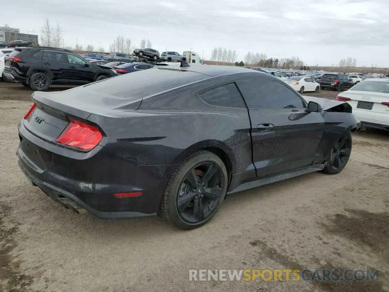3 Photograph of a damaged car 1FA6P8CF0N5110759 FORD MUSTANG 2022