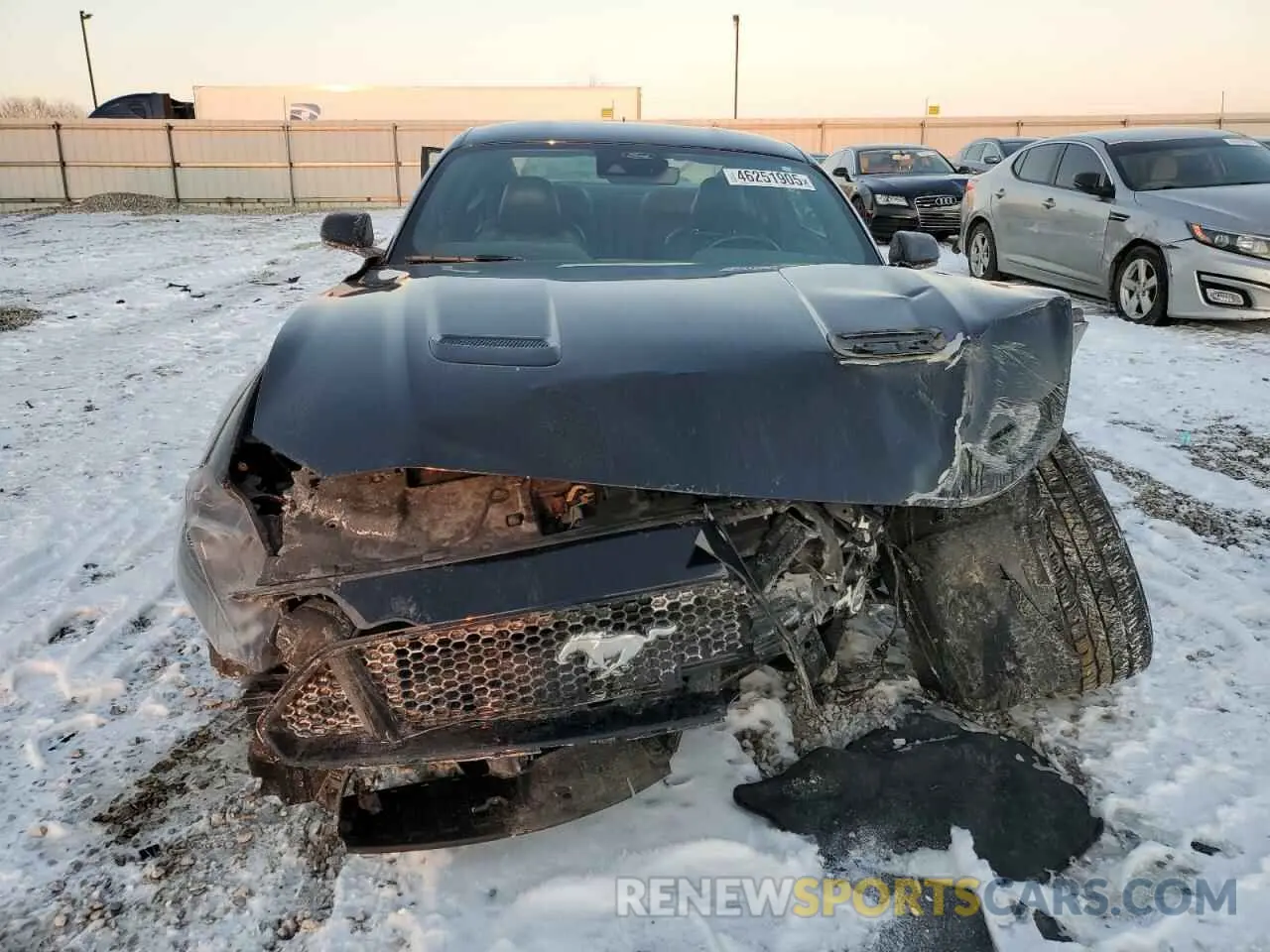 5 Фотография поврежденного автомобиля 1FA6P8CF1N5105683 FORD MUSTANG 2022