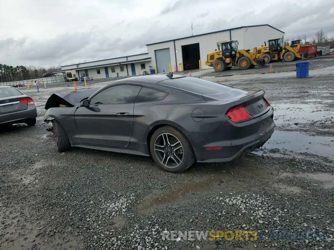 2 Фотография поврежденного автомобиля 1FA6P8CF1N5136952 FORD MUSTANG 2022