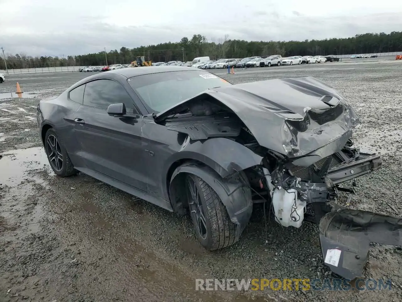 4 Фотография поврежденного автомобиля 1FA6P8CF1N5136952 FORD MUSTANG 2022