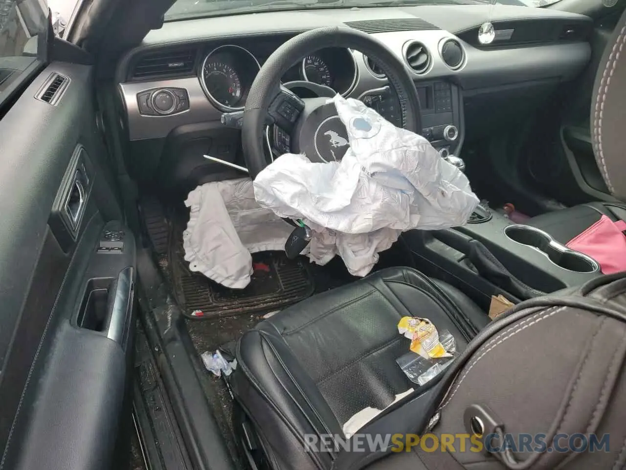 8 Фотография поврежденного автомобиля 1FA6P8CF1N5136952 FORD MUSTANG 2022