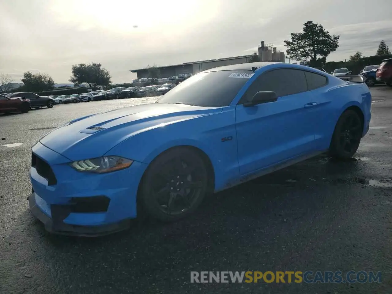 1 Photograph of a damaged car 1FA6P8CF2N5128289 FORD MUSTANG 2022