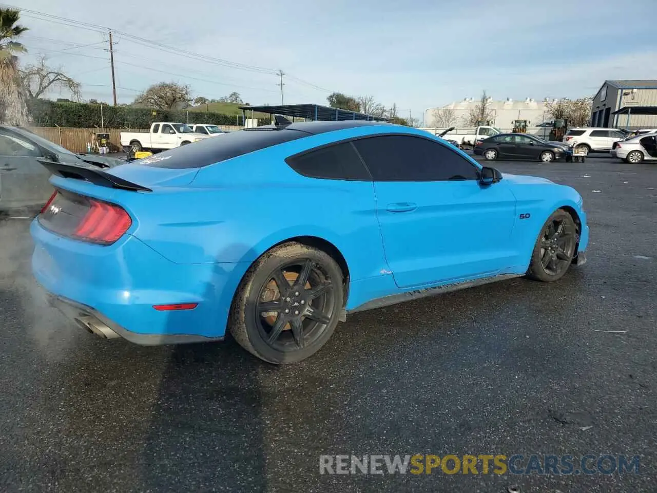 3 Photograph of a damaged car 1FA6P8CF2N5128289 FORD MUSTANG 2022