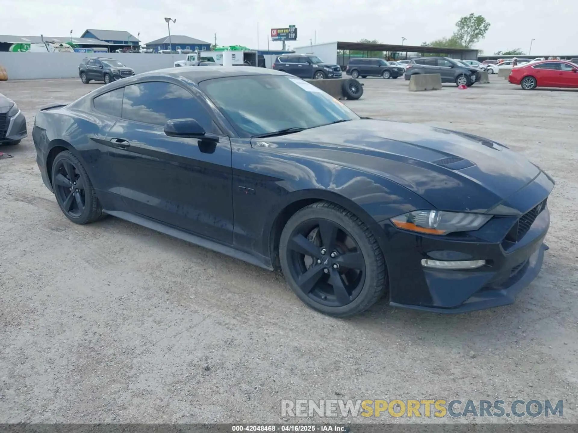 1 Фотография поврежденного автомобиля 1FA6P8CF3N5132495 FORD MUSTANG 2022