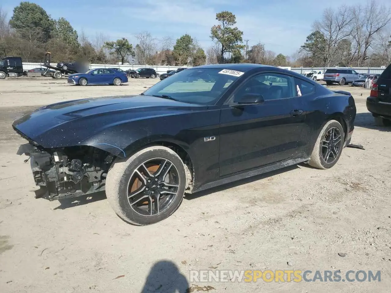 1 Фотография поврежденного автомобиля 1FA6P8CF3N5134313 FORD MUSTANG 2022