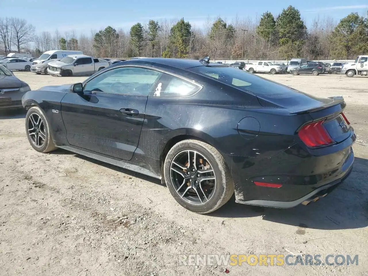 2 Фотография поврежденного автомобиля 1FA6P8CF3N5134313 FORD MUSTANG 2022