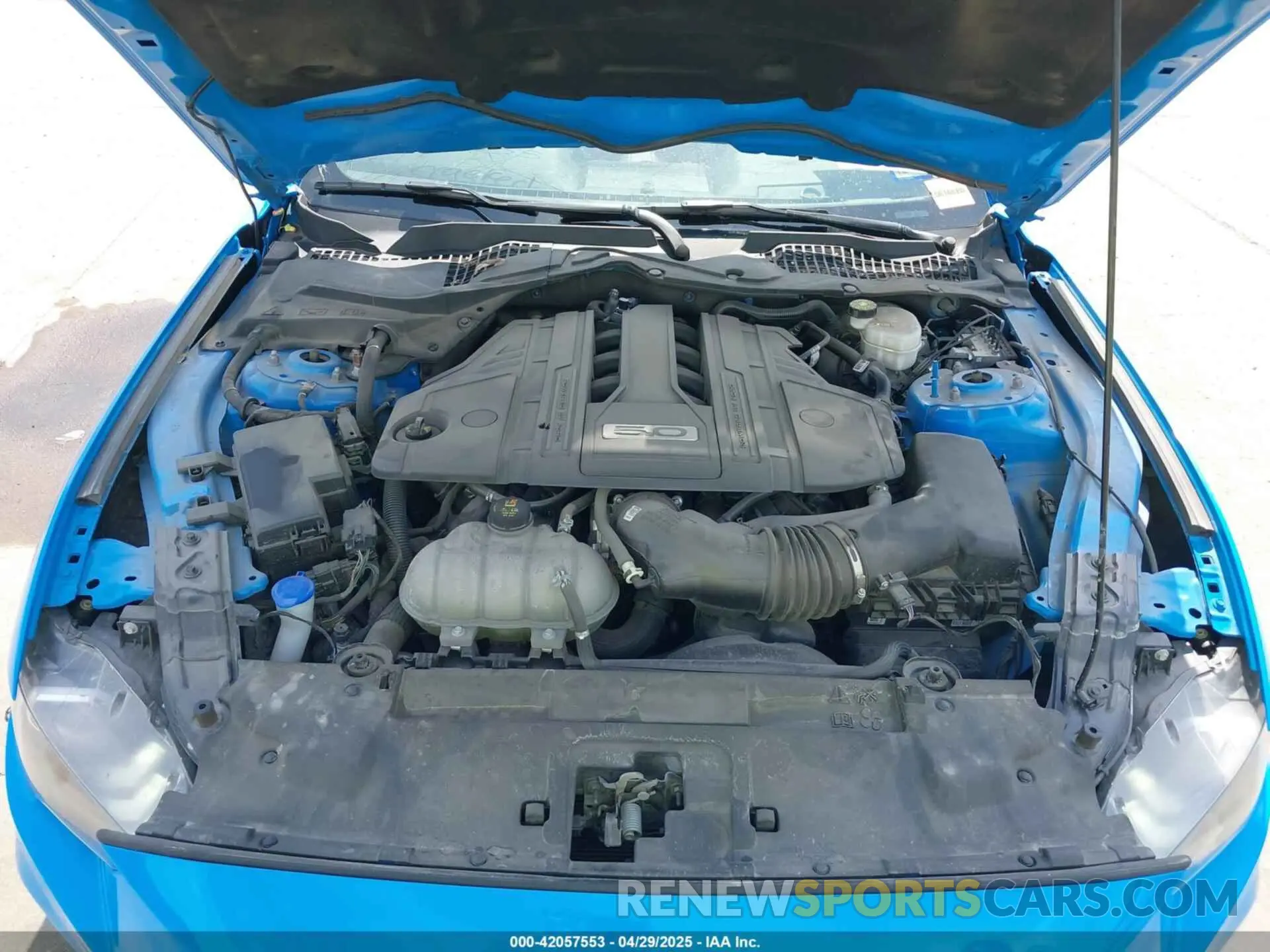 10 Фотография поврежденного автомобиля 1FA6P8CF4N5142081 FORD MUSTANG 2022