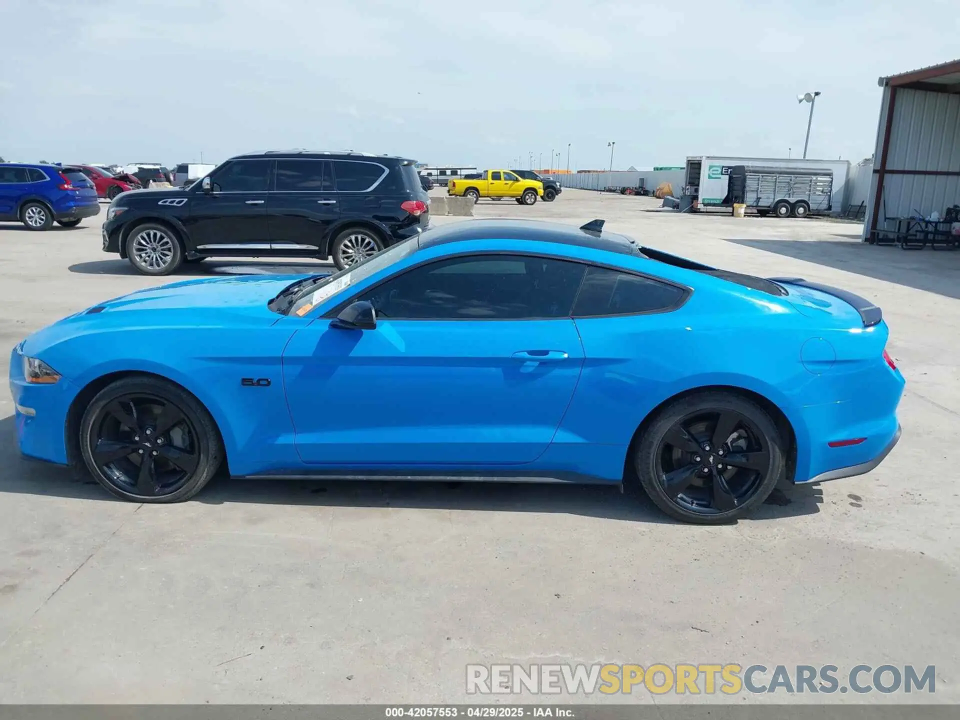 14 Фотография поврежденного автомобиля 1FA6P8CF4N5142081 FORD MUSTANG 2022