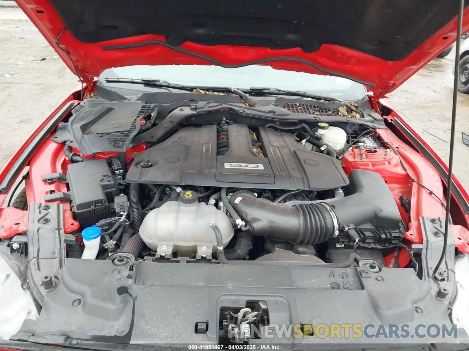 10 Фотография поврежденного автомобиля 1FA6P8CF5N5113642 FORD MUSTANG 2022