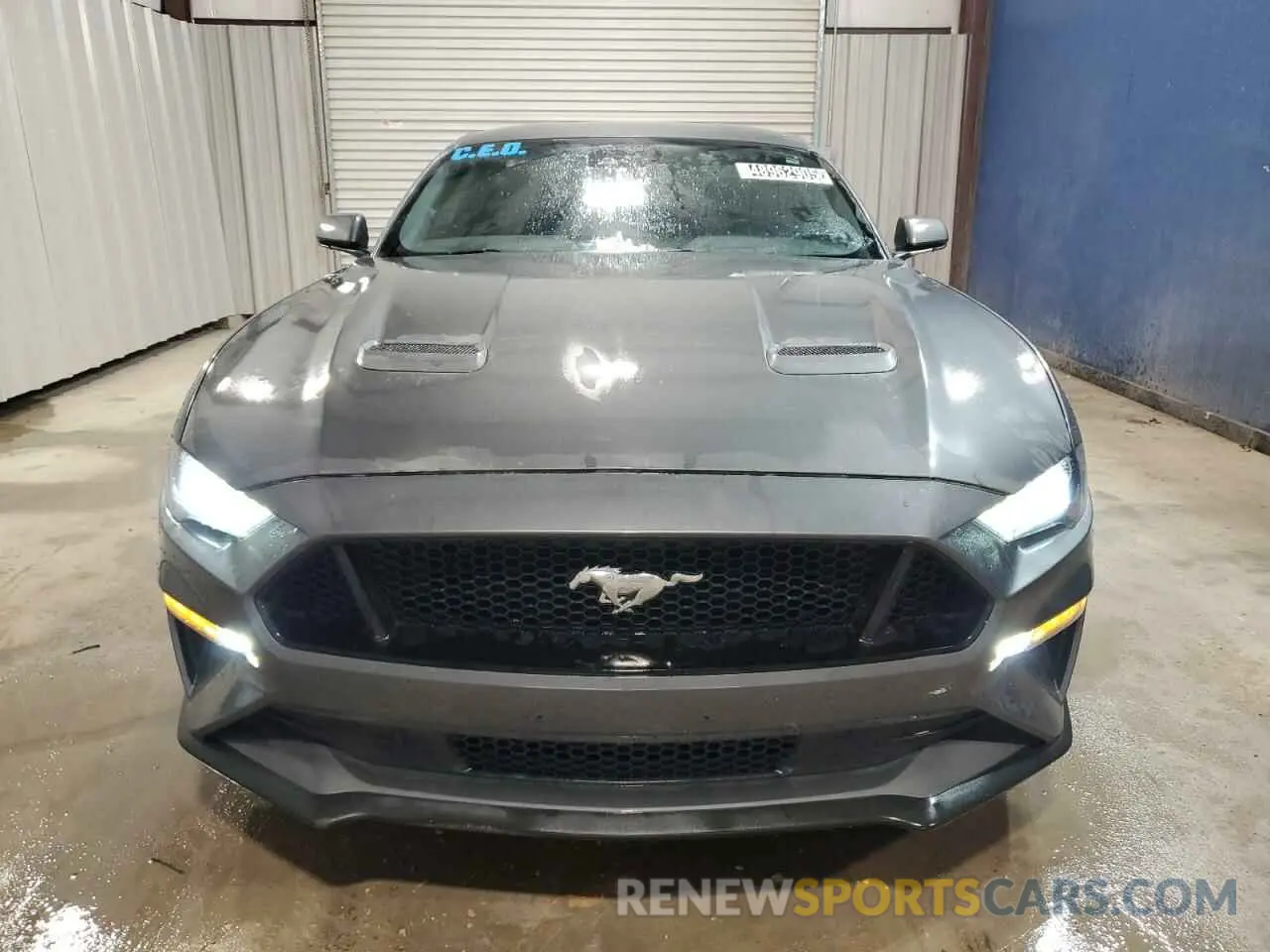 5 Фотография поврежденного автомобиля 1FA6P8CF5N5130604 FORD MUSTANG 2022