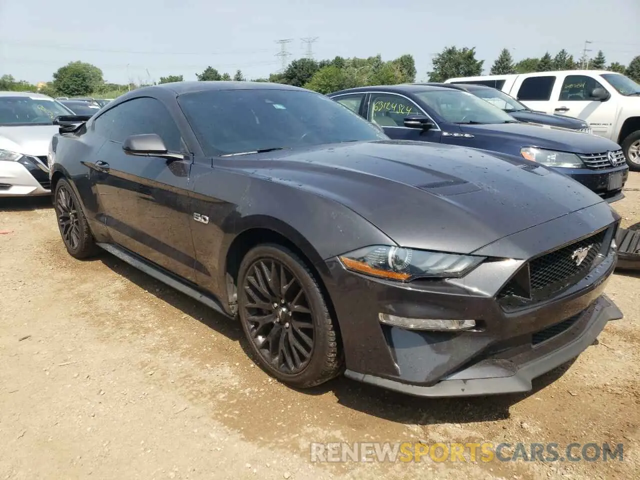 4 Photograph of a damaged car 1FA6P8CF6N5111611 FORD MUSTANG 2022