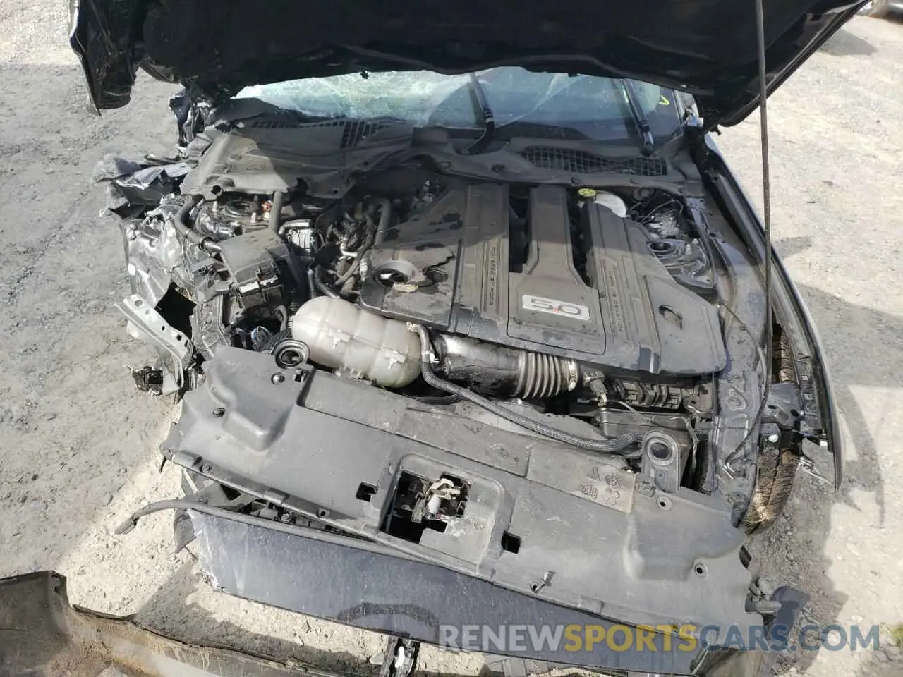 11 Photograph of a damaged car 1FA6P8CF6N5130112 FORD MUSTANG 2022