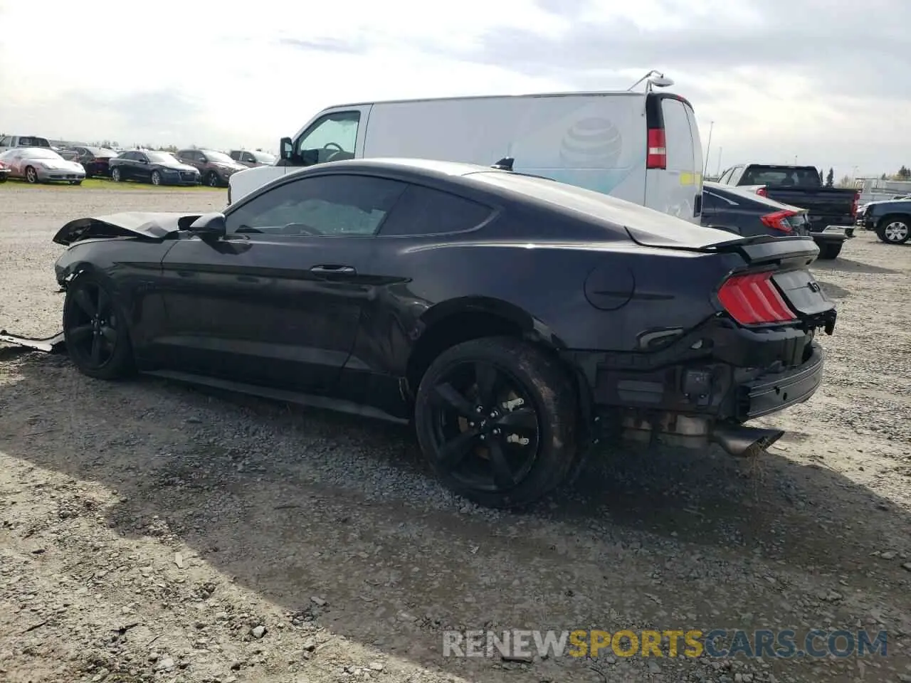 2 Photograph of a damaged car 1FA6P8CF6N5130112 FORD MUSTANG 2022