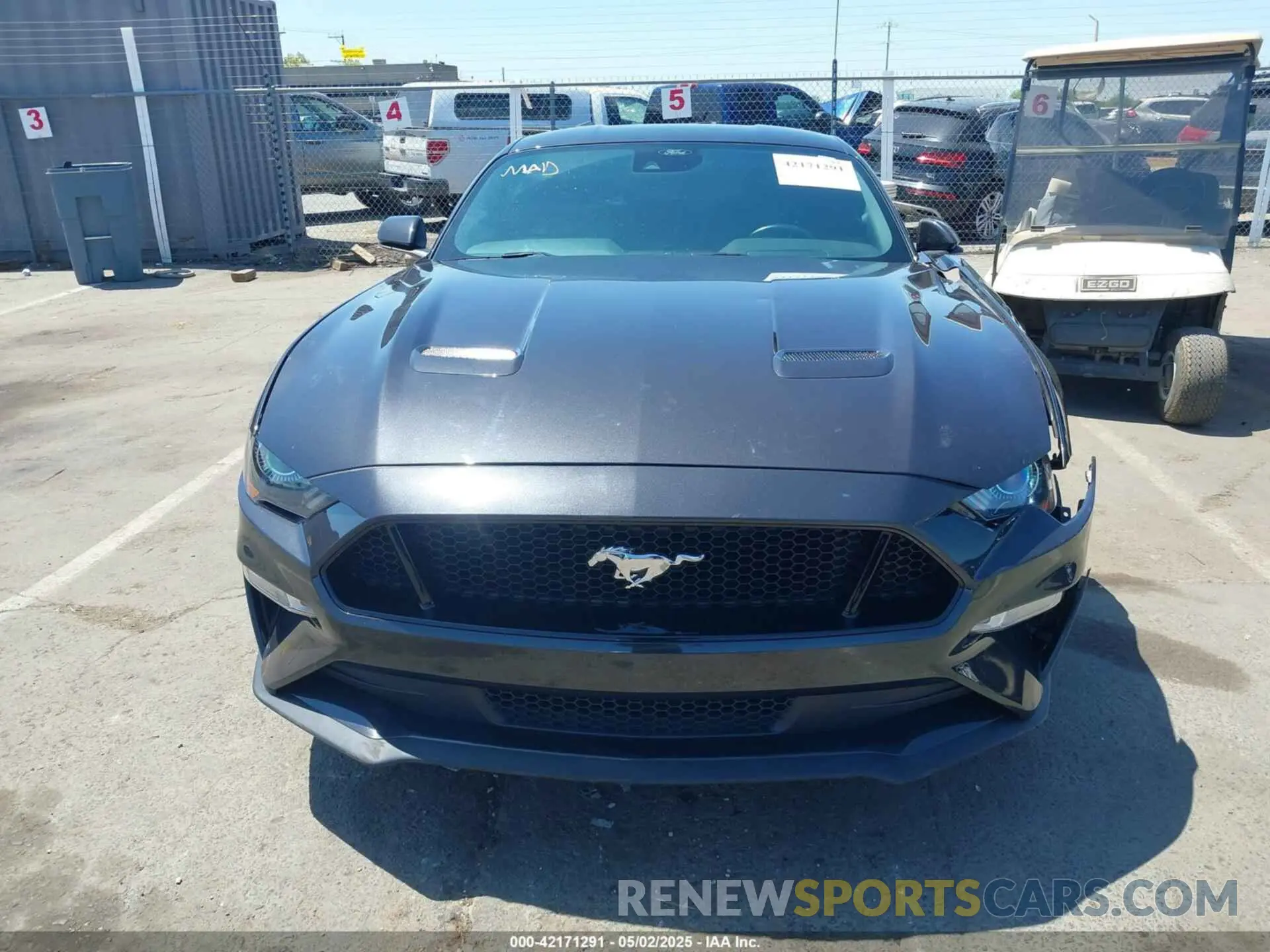 13 Фотография поврежденного автомобиля 1FA6P8CF6N5135181 FORD MUSTANG 2022