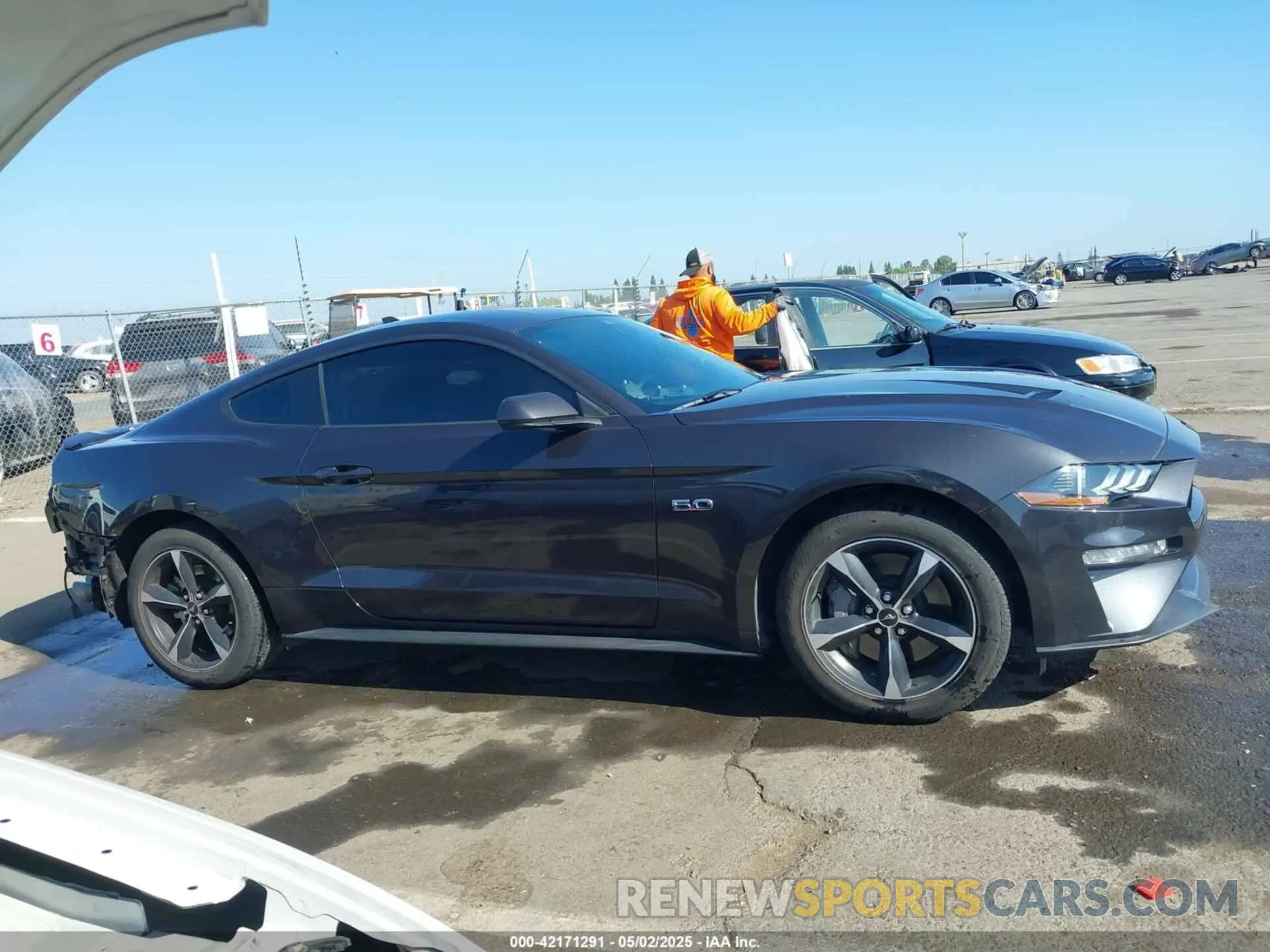 14 Фотография поврежденного автомобиля 1FA6P8CF6N5135181 FORD MUSTANG 2022
