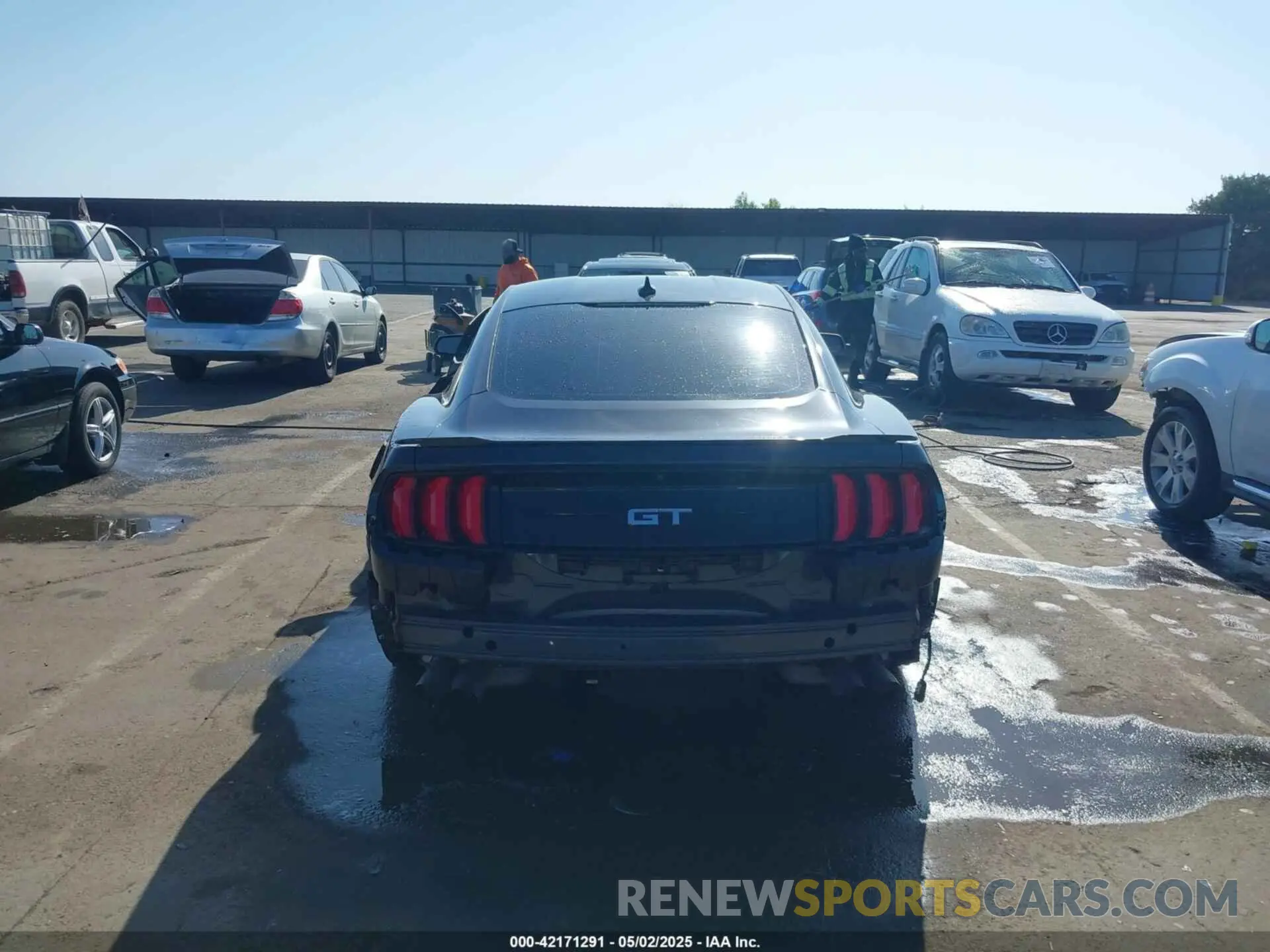 17 Фотография поврежденного автомобиля 1FA6P8CF6N5135181 FORD MUSTANG 2022