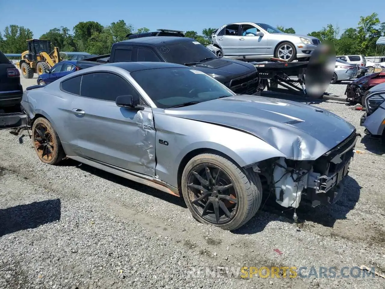 4 Photograph of a damaged car 1FA6P8CF6N5141465 FORD MUSTANG 2022