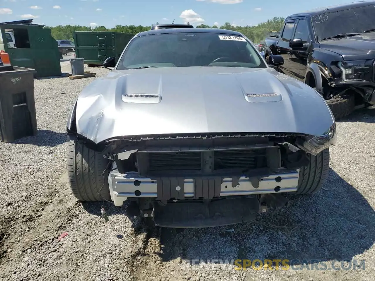 5 Photograph of a damaged car 1FA6P8CF6N5141465 FORD MUSTANG 2022