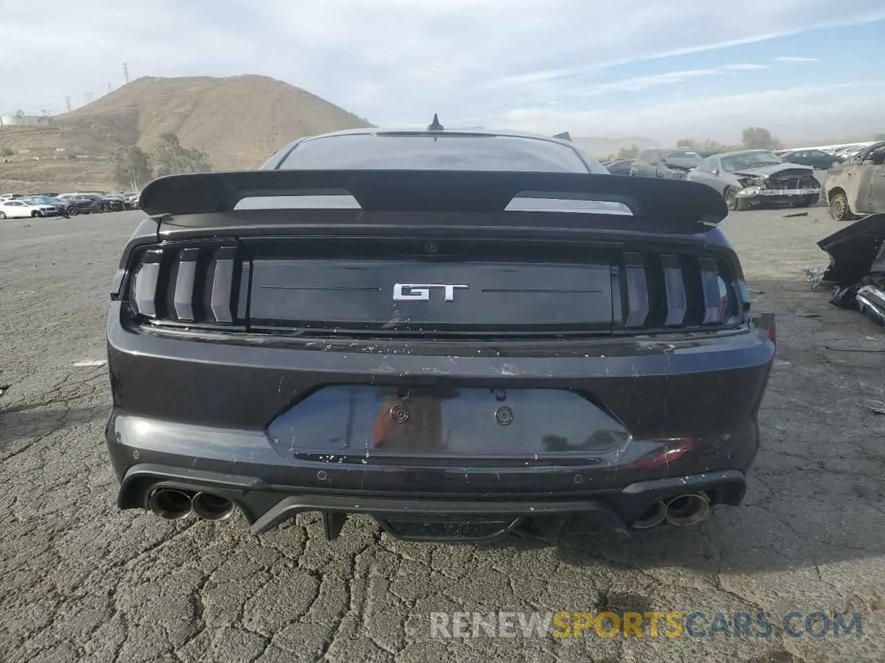 6 Photograph of a damaged car 1FA6P8CF6N5146780 FORD MUSTANG 2022