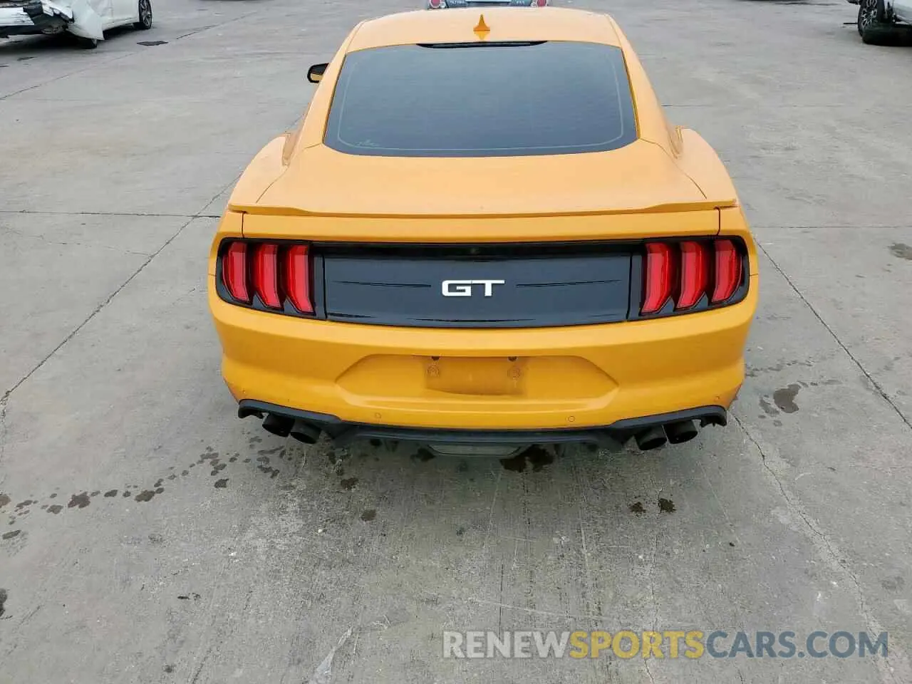 6 Photograph of a damaged car 1FA6P8CF7N5106241 FORD MUSTANG 2022