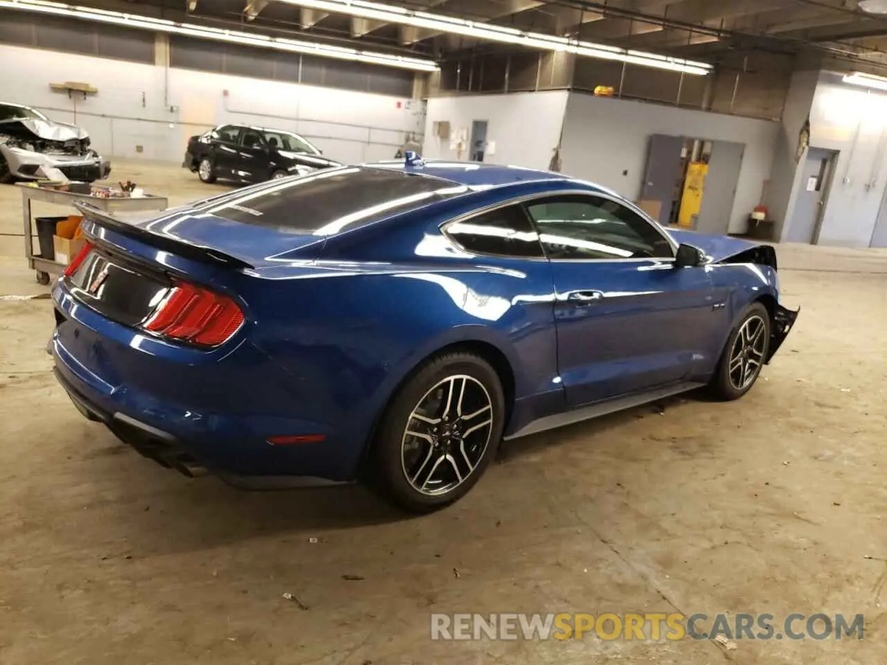 3 Photograph of a damaged car 1FA6P8CF7N5141779 FORD MUSTANG 2022
