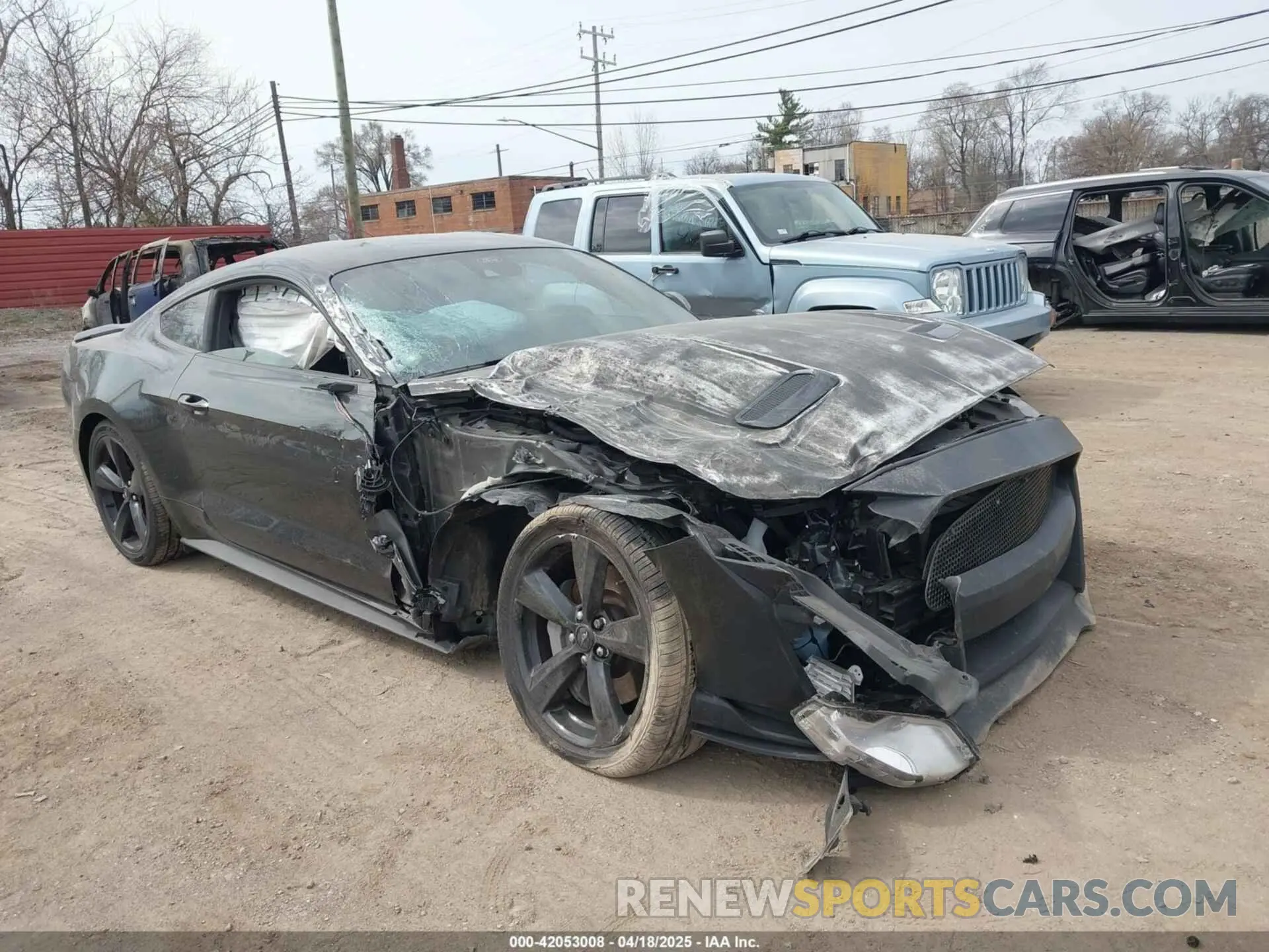 1 Фотография поврежденного автомобиля 1FA6P8CF7N5149137 FORD MUSTANG 2022