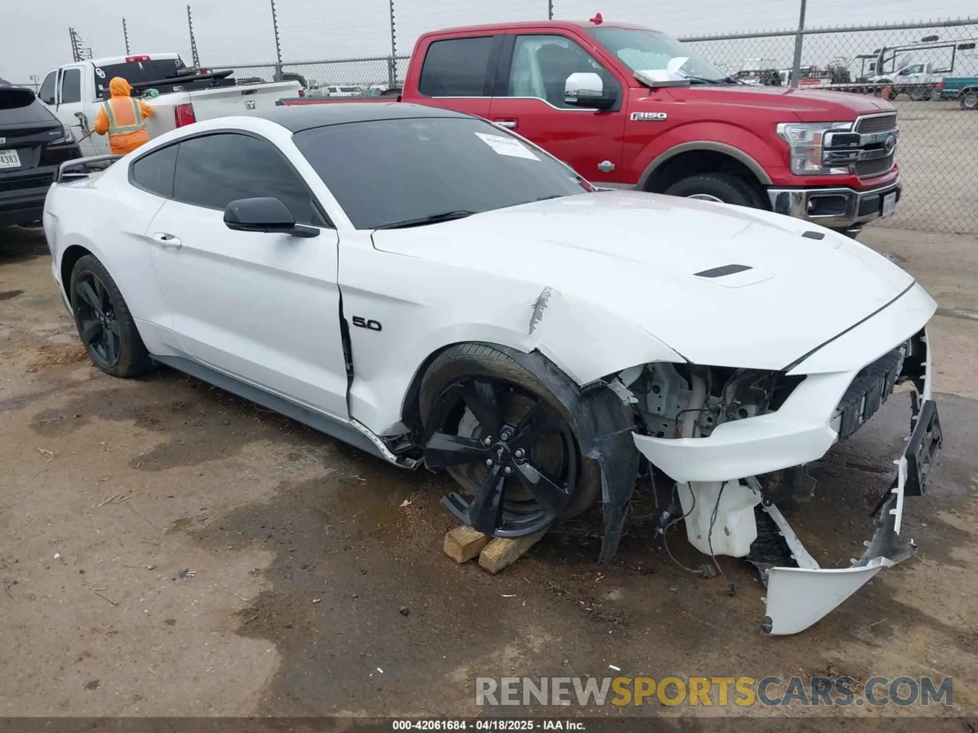 1 Photograph of a damaged car 1FA6P8CF8N5109343 FORD MUSTANG 2022