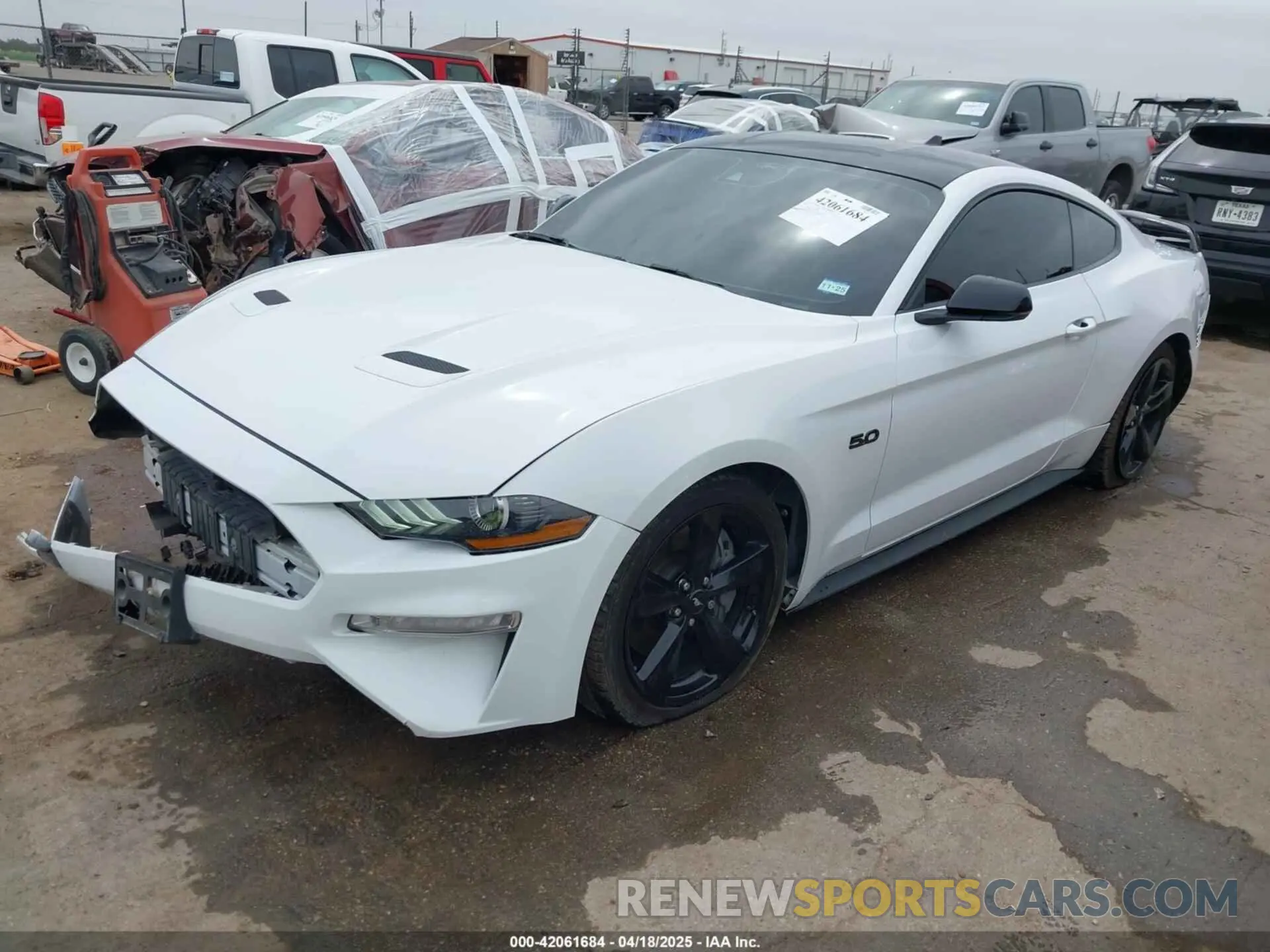 2 Photograph of a damaged car 1FA6P8CF8N5109343 FORD MUSTANG 2022