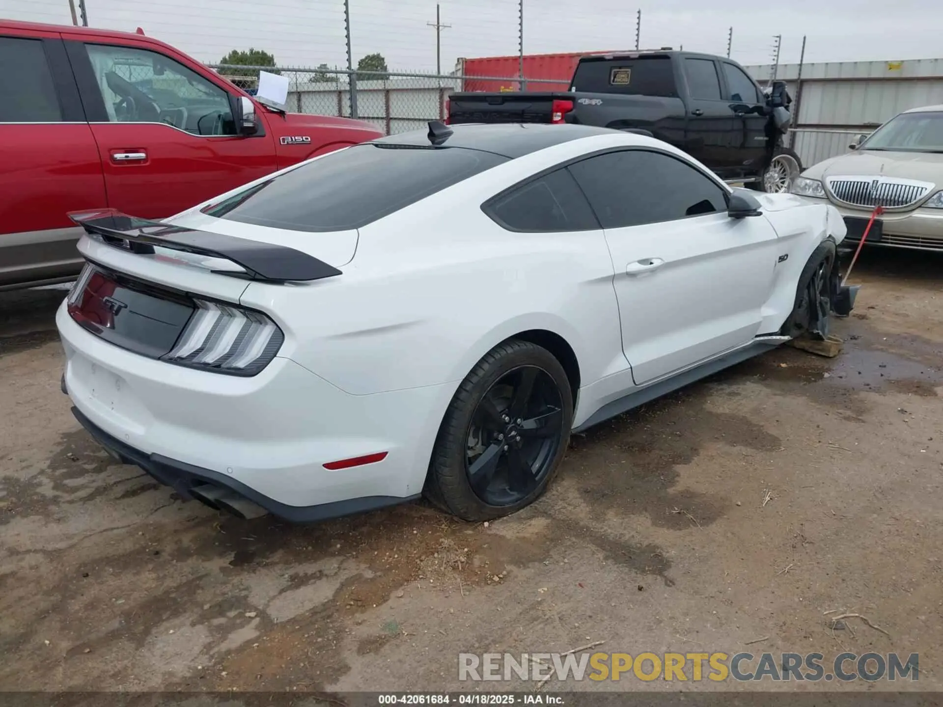 4 Photograph of a damaged car 1FA6P8CF8N5109343 FORD MUSTANG 2022