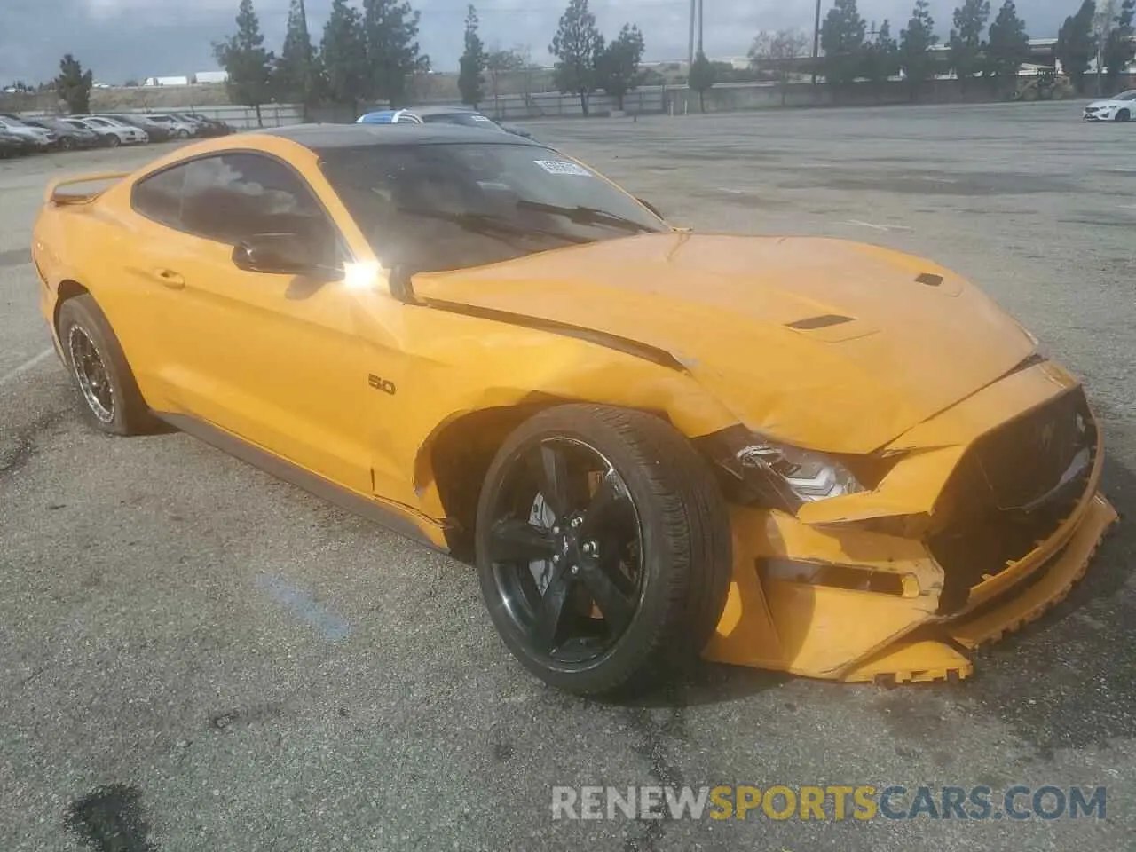 4 Фотография поврежденного автомобиля 1FA6P8CF8N5142200 FORD MUSTANG 2022
