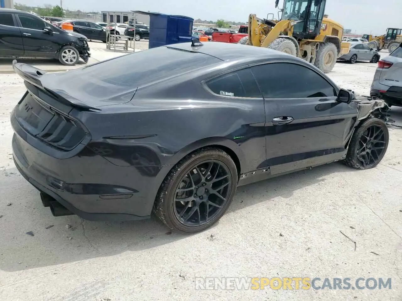 3 Photograph of a damaged car 1FA6P8CF8N5145937 FORD MUSTANG 2022