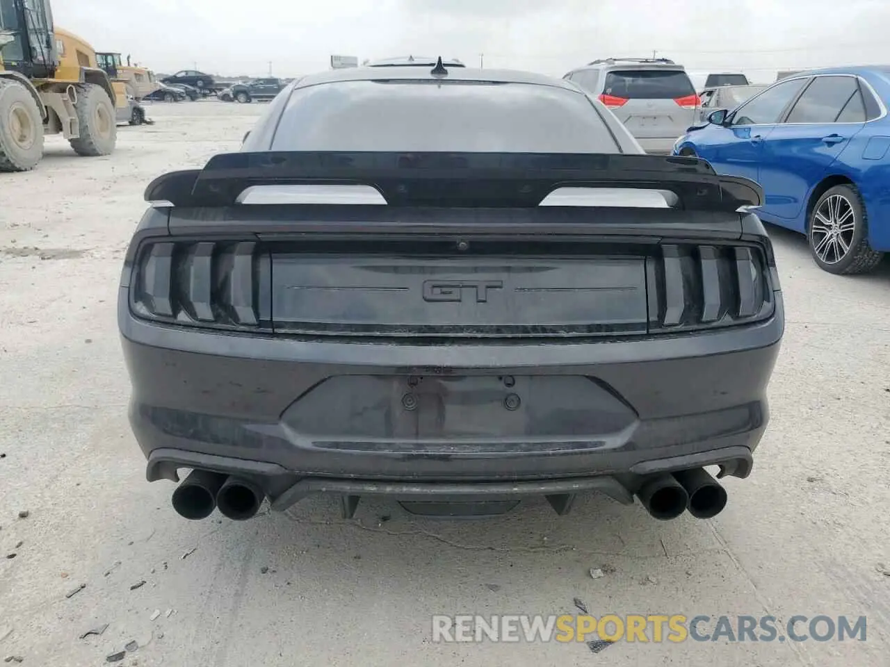 6 Photograph of a damaged car 1FA6P8CF8N5145937 FORD MUSTANG 2022