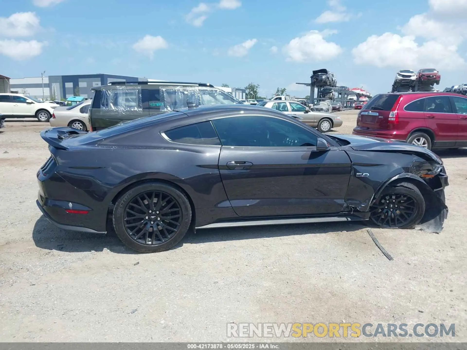 14 Photograph of a damaged car 1FA6P8CF9N5118407 FORD MUSTANG 2022