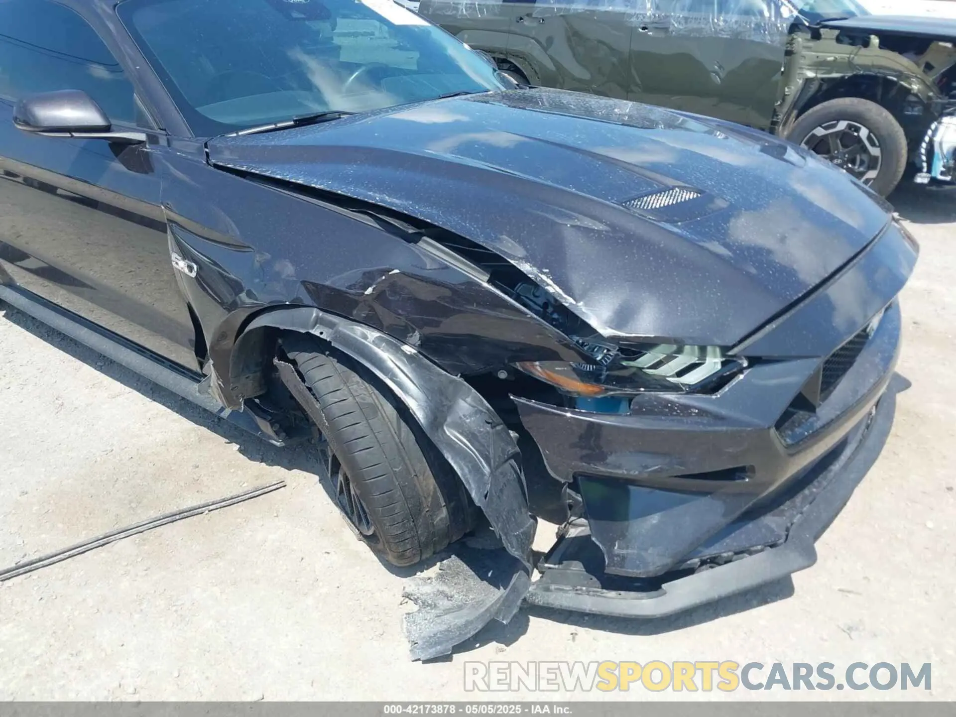 6 Photograph of a damaged car 1FA6P8CF9N5118407 FORD MUSTANG 2022