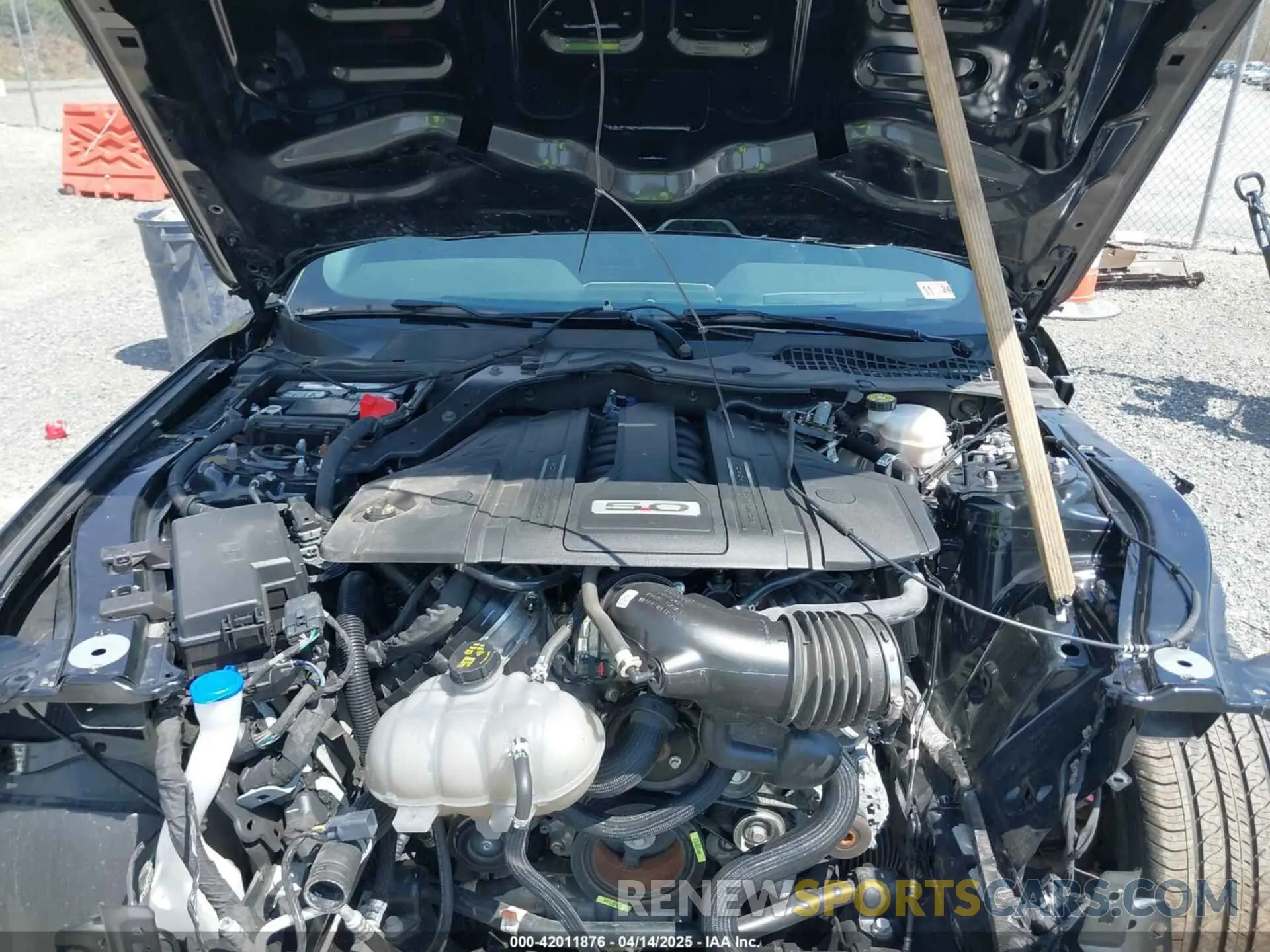 10 Фотография поврежденного автомобиля 1FA6P8CF9N5122151 FORD MUSTANG 2022