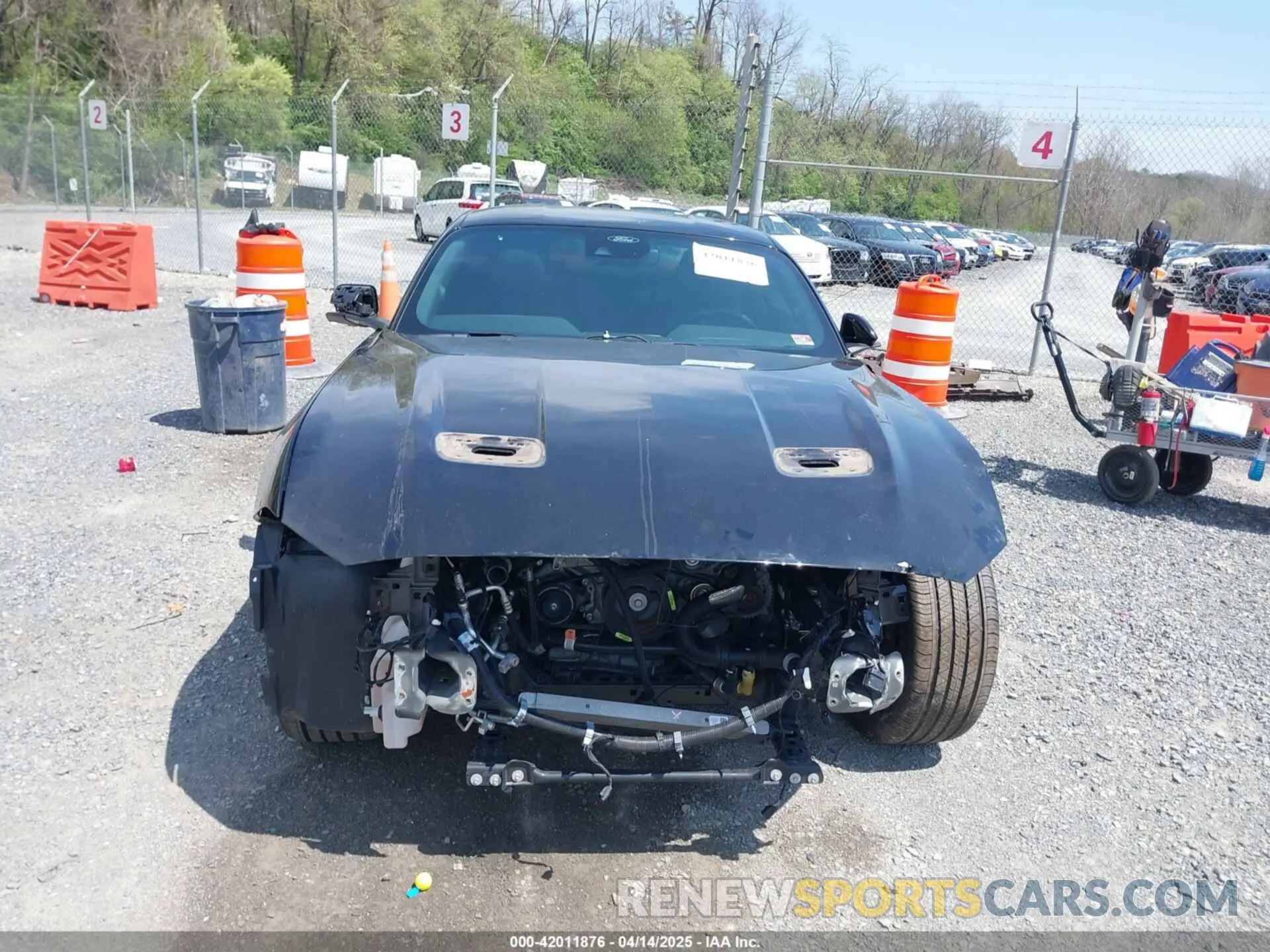 13 Фотография поврежденного автомобиля 1FA6P8CF9N5122151 FORD MUSTANG 2022