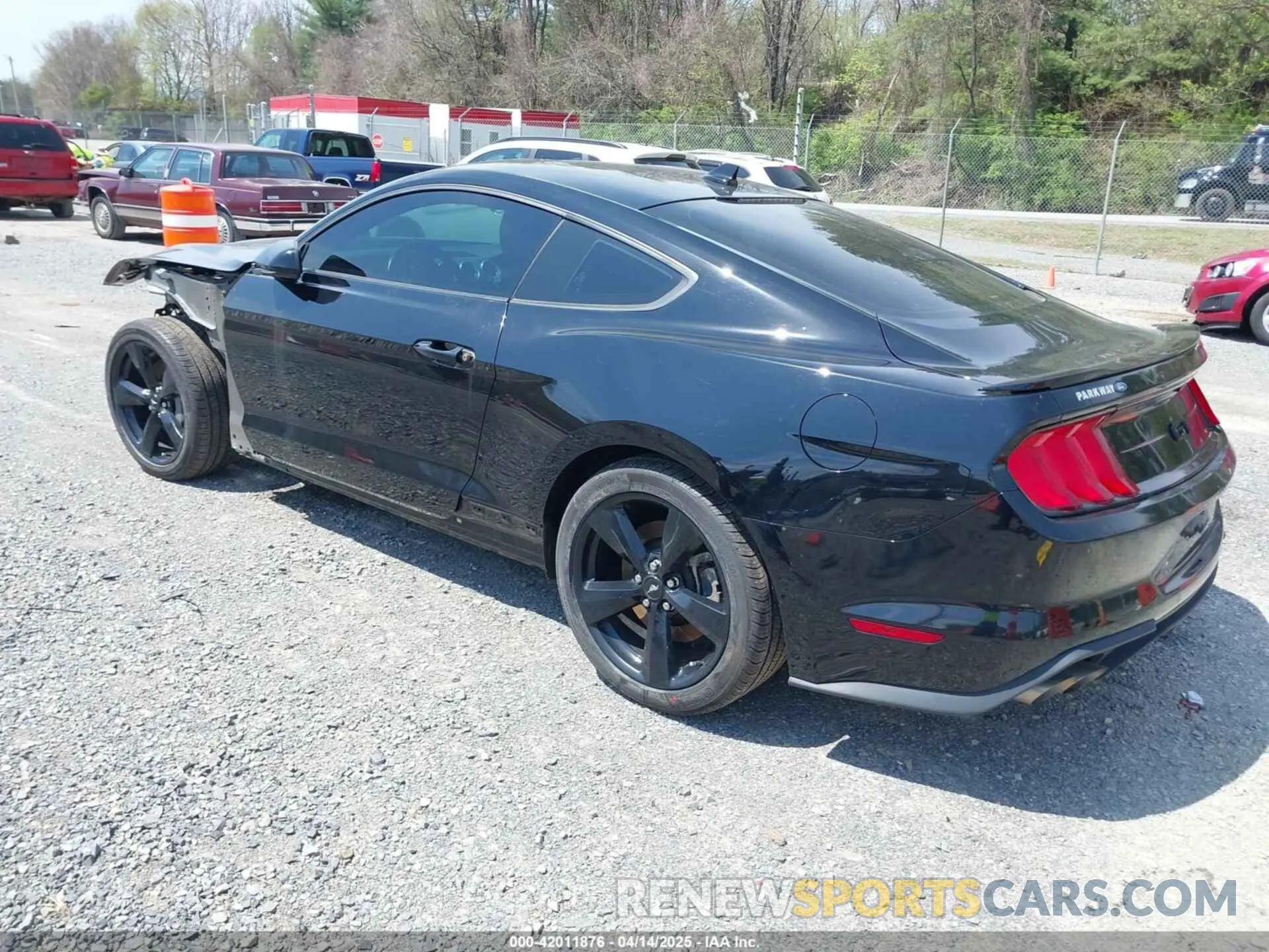 3 Фотография поврежденного автомобиля 1FA6P8CF9N5122151 FORD MUSTANG 2022
