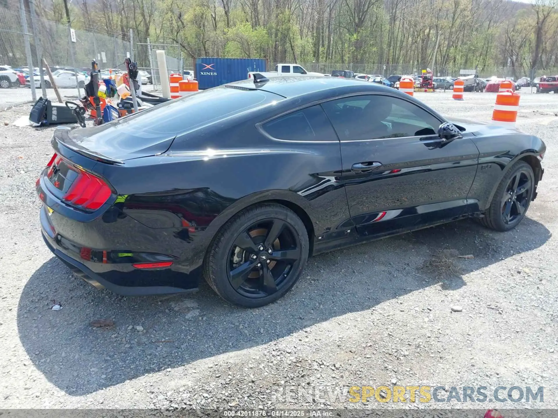 4 Фотография поврежденного автомобиля 1FA6P8CF9N5122151 FORD MUSTANG 2022