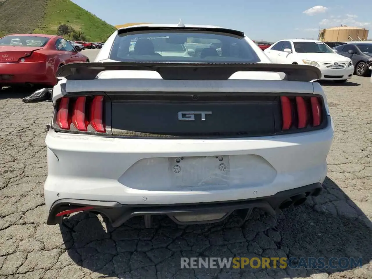 6 Фотография поврежденного автомобиля 1FA6P8CF9N5136633 FORD MUSTANG 2022