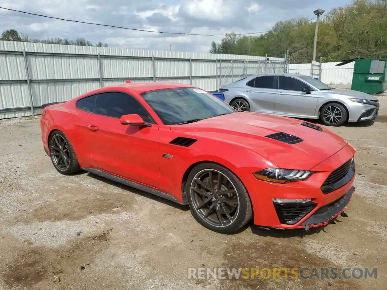 4 Фотография поврежденного автомобиля 1FA6P8CFXN5133725 FORD MUSTANG 2022