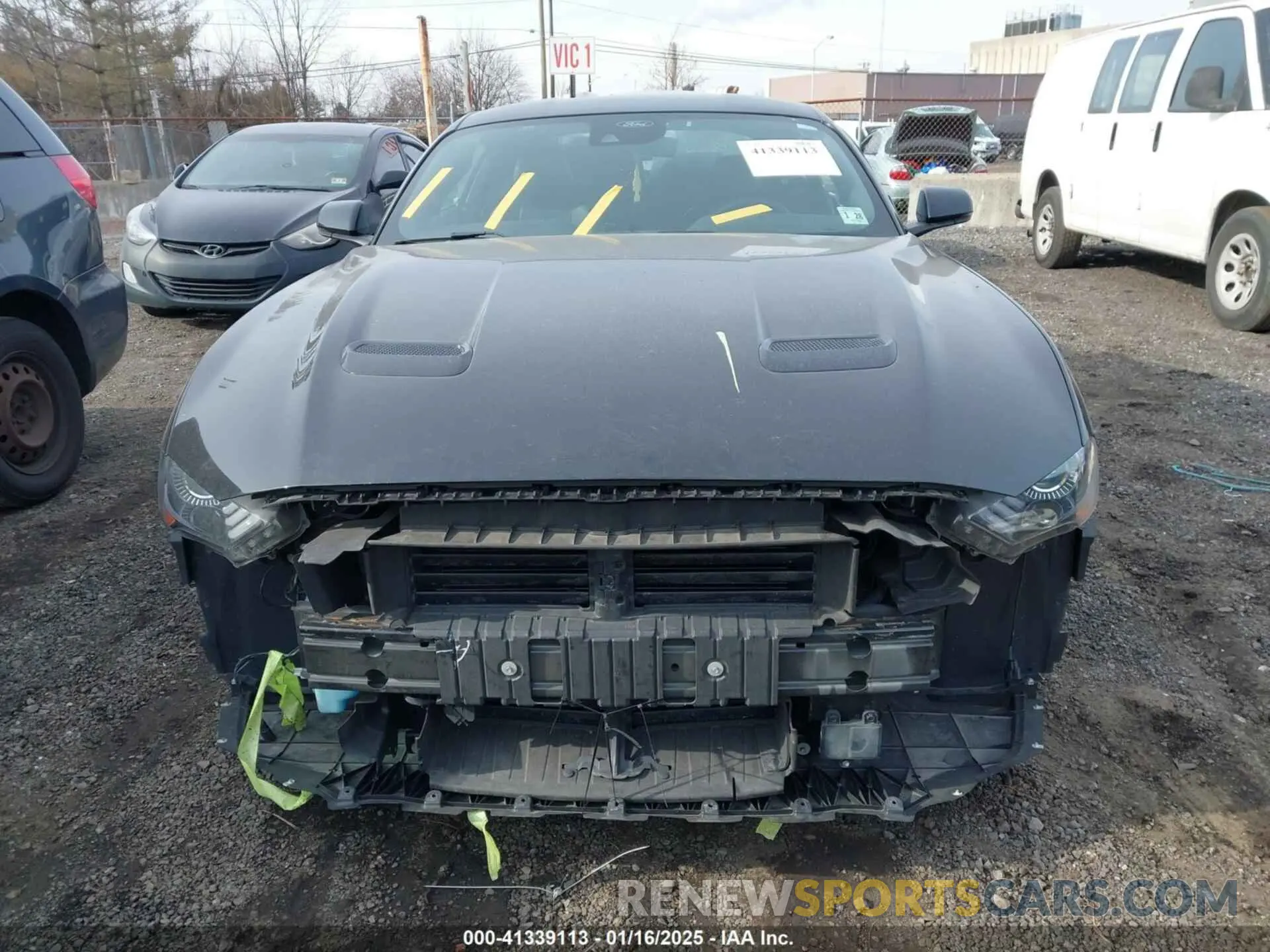 12 Фотография поврежденного автомобиля 1FA6P8CFXN5146779 FORD MUSTANG 2022